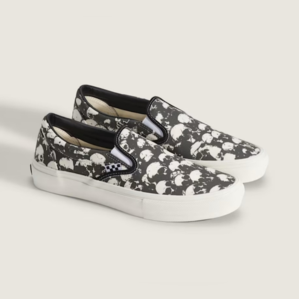 Vans Skate "Skull Pile" Slip Ons *NWT*